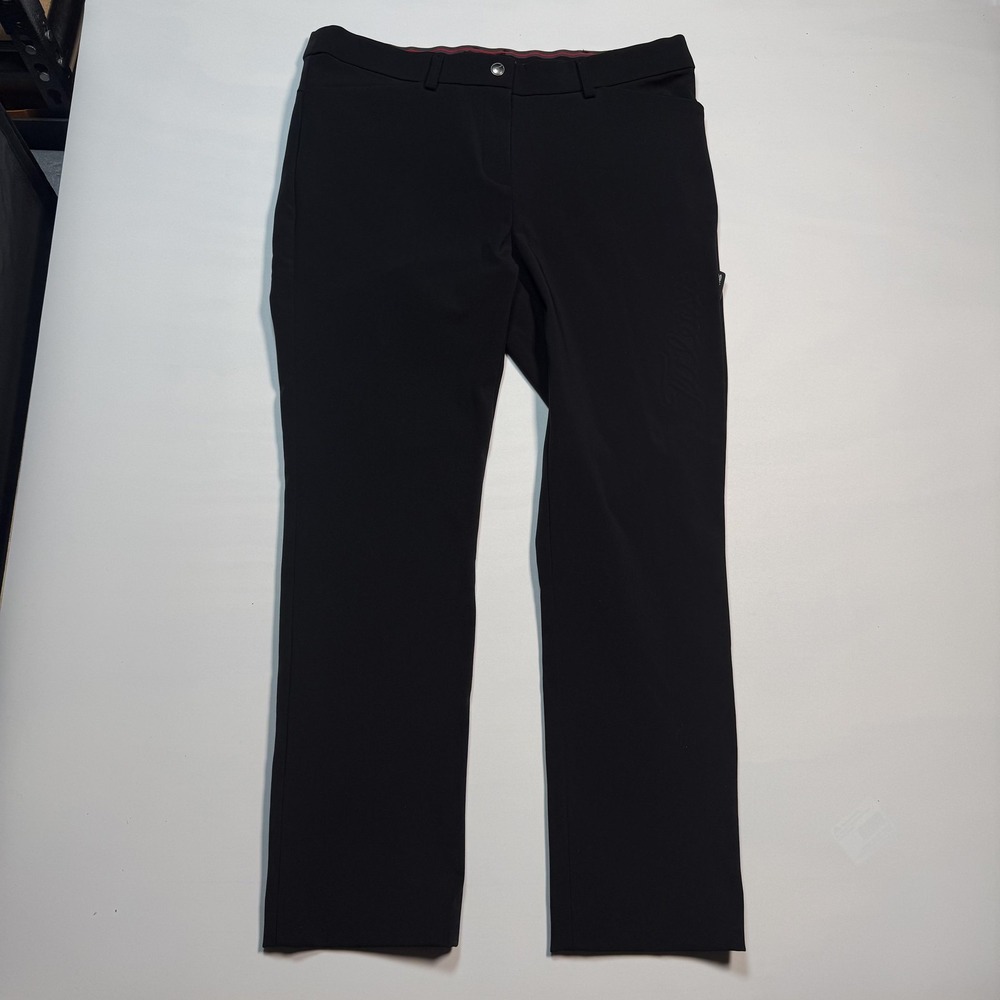 Titleist Pants Womens XL Black Stretch Golf Straight Leg Performance